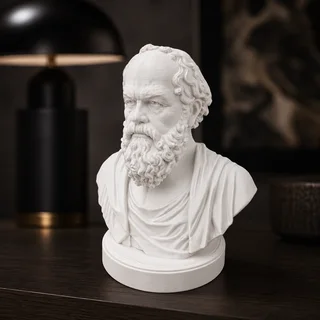 Busto de Sócrates 20 cm - Ariz Creativo