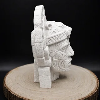 Busto Guerrero Jaguar Azteca 15 cm - Ariz Creativo