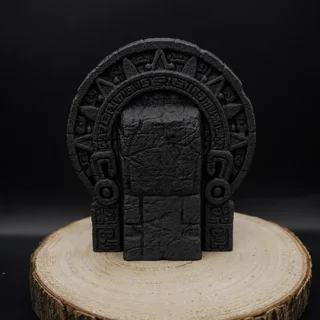 Busto Guerrero Jaguar Azteca 15 cm - Ariz Creativo
