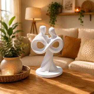 Escultura Amor Eterno - Ariz Creativo