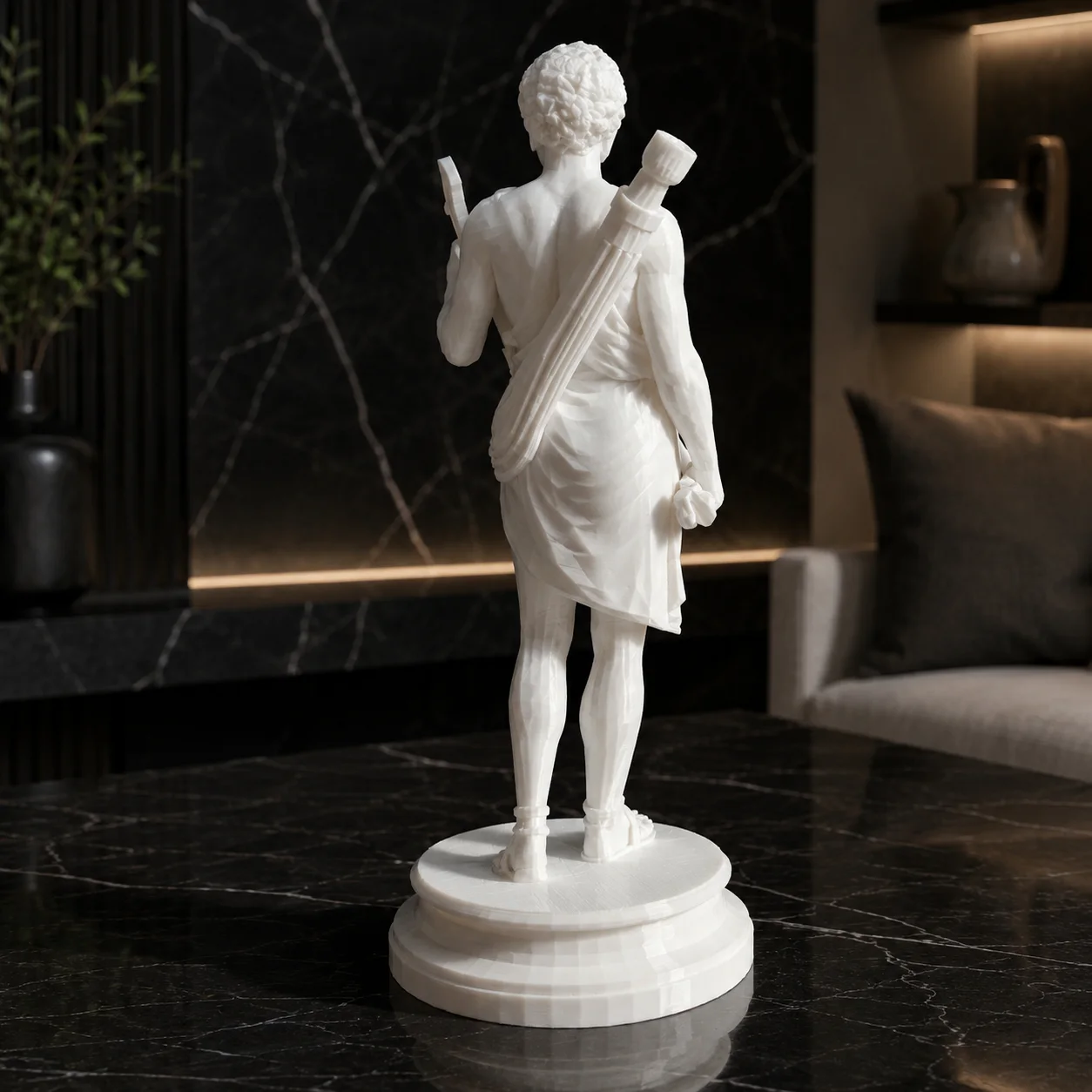 Detalle de Escultura Apolo 24 cm
