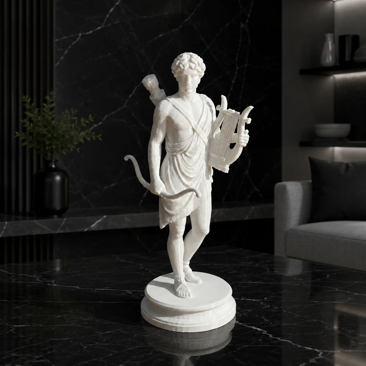 Escultura Apolo 24 cm - Ariz Creativo