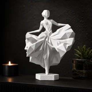 Escultura Bailarina Abstracta - Ariz Creativo