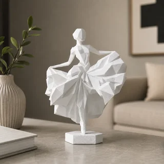 Escultura Bailarina Abstracta - Ariz Creativo