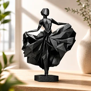 Escultura Bailarina Abstracta - Ariz Creativo