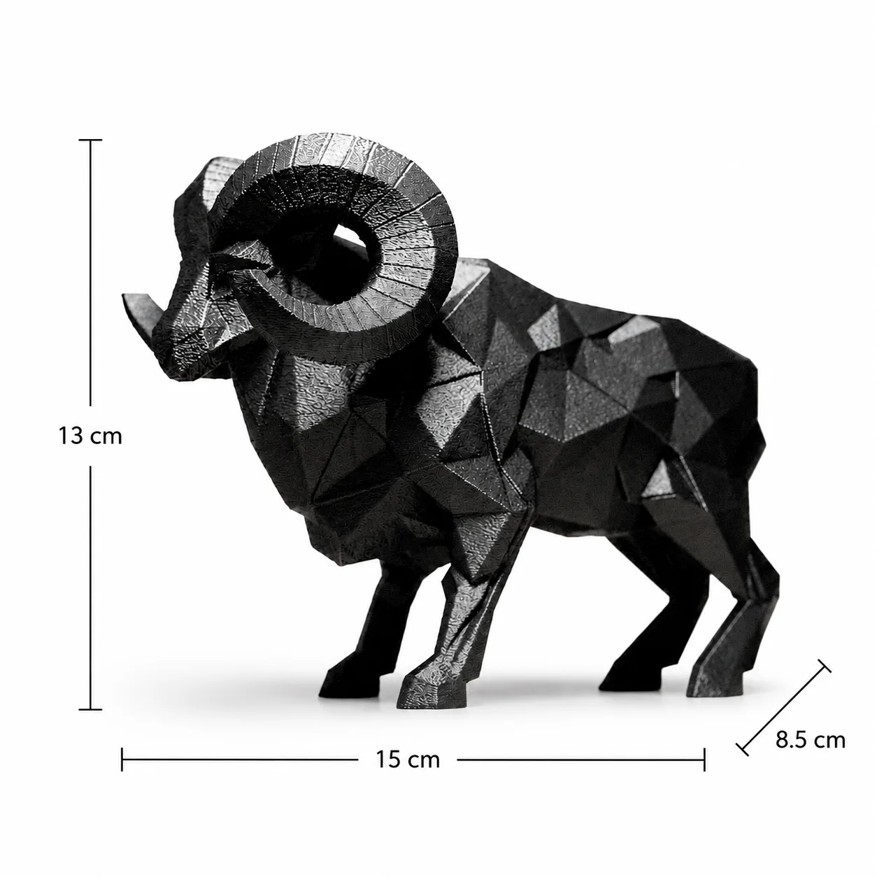 Escultura Borrego Geométrico - Ariz Creativo