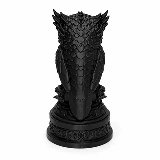 Escultura Búho con Calavera 17 cm - Ariz Creativo