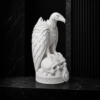 Escultura Buitre Guardián de Almas 17 cm - Ariz Creativo