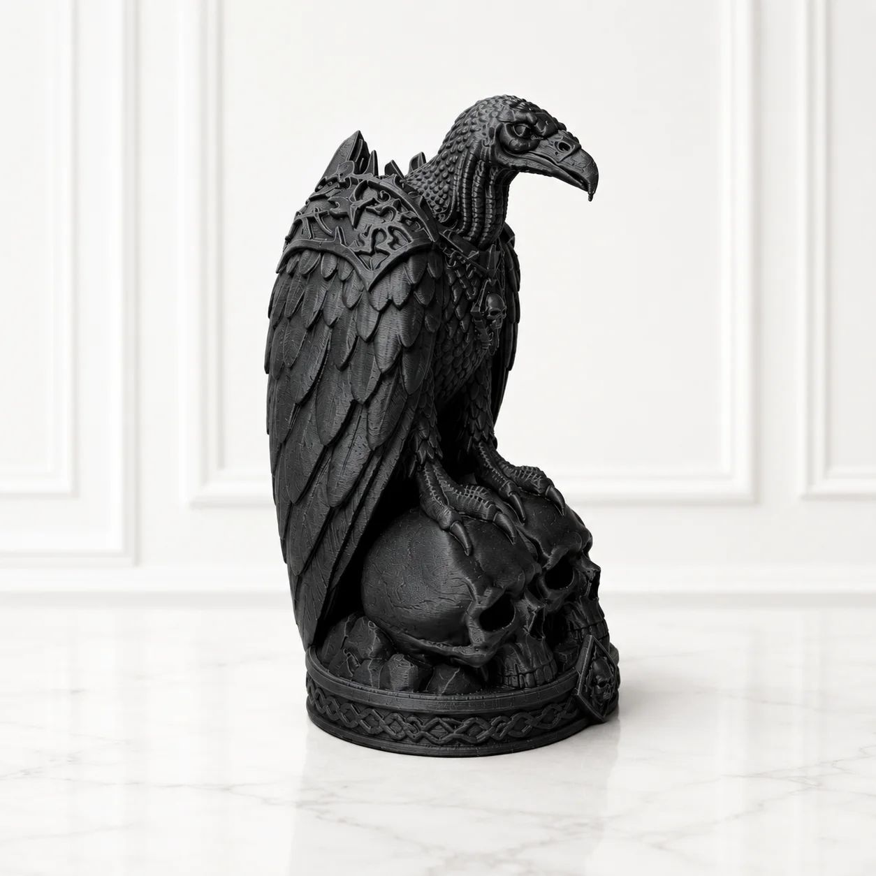Escultura Buitre Guardián de Almas 17 cm - Ariz Creativo