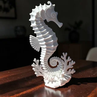Escultura Caballo de Mar - Ariz Creativo