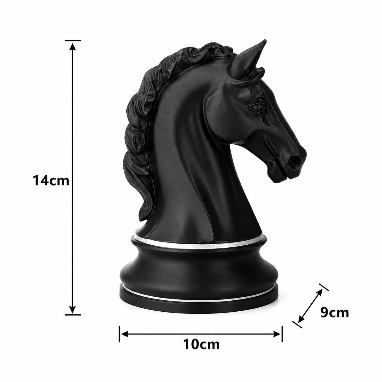 Escultura Caballo Imperial 14 cm - Ariz Creativo