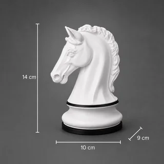 Escultura Caballo Imperial 14 cm - Ariz Creativo