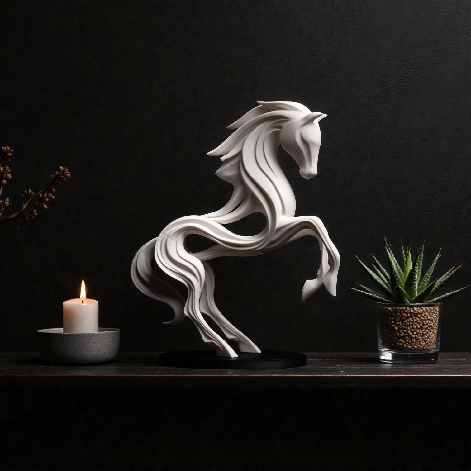 Escultura Caballo Infinito de Ariz Creativo