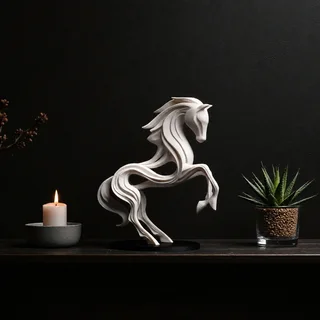 Escultura Caballo Infinito 18 cm - Ariz Creativo