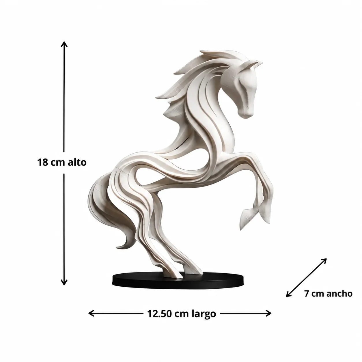 Escultura Caballo Infinito 18 cm - Ariz Creativo