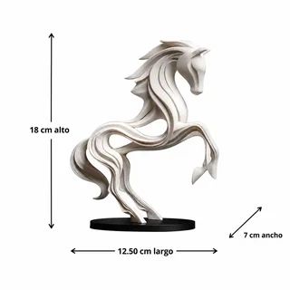 Escultura Caballo Infinito 18 cm - Ariz Creativo