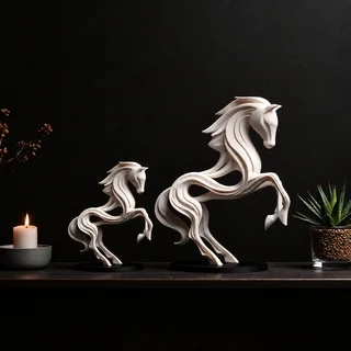 Escultura Caballo Infinito 18 cm - Ariz Creativo