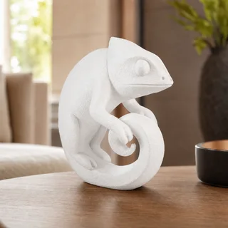 Escultura Camaleón Minimalista 15 cm - Ariz Creativo