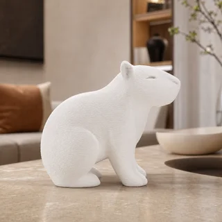 Escultura Capibara Minimalista - Ariz Creativo