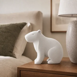 Escultura Capibara Minimalista - Ariz Creativo