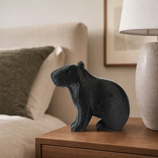 Escultura Capibara Minimalista - Ariz Creativo