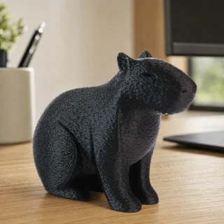 Escultura Capibara Minimalista - Ariz Creativo