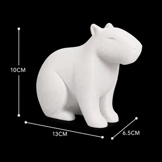 Escultura Capibara Minimalista - Ariz Creativo