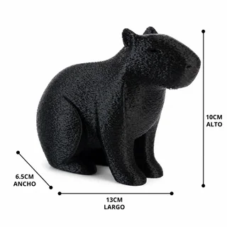 Escultura Capibara Minimalista - Ariz Creativo