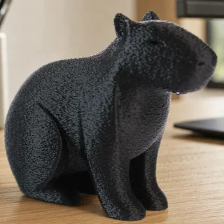 Escultura Capibara Minimalista - Ariz Creativo