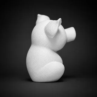Escultura Cerdito Sonriente - Ariz Creativo