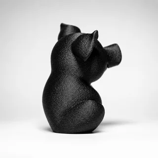 Escultura Cerdito Sonriente - Ariz Creativo