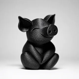 Escultura Cerdito Sonriente - Ariz Creativo