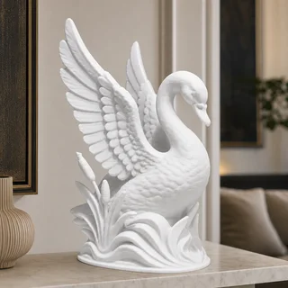Escultura Cisne 15 cm - Ariz Creativo