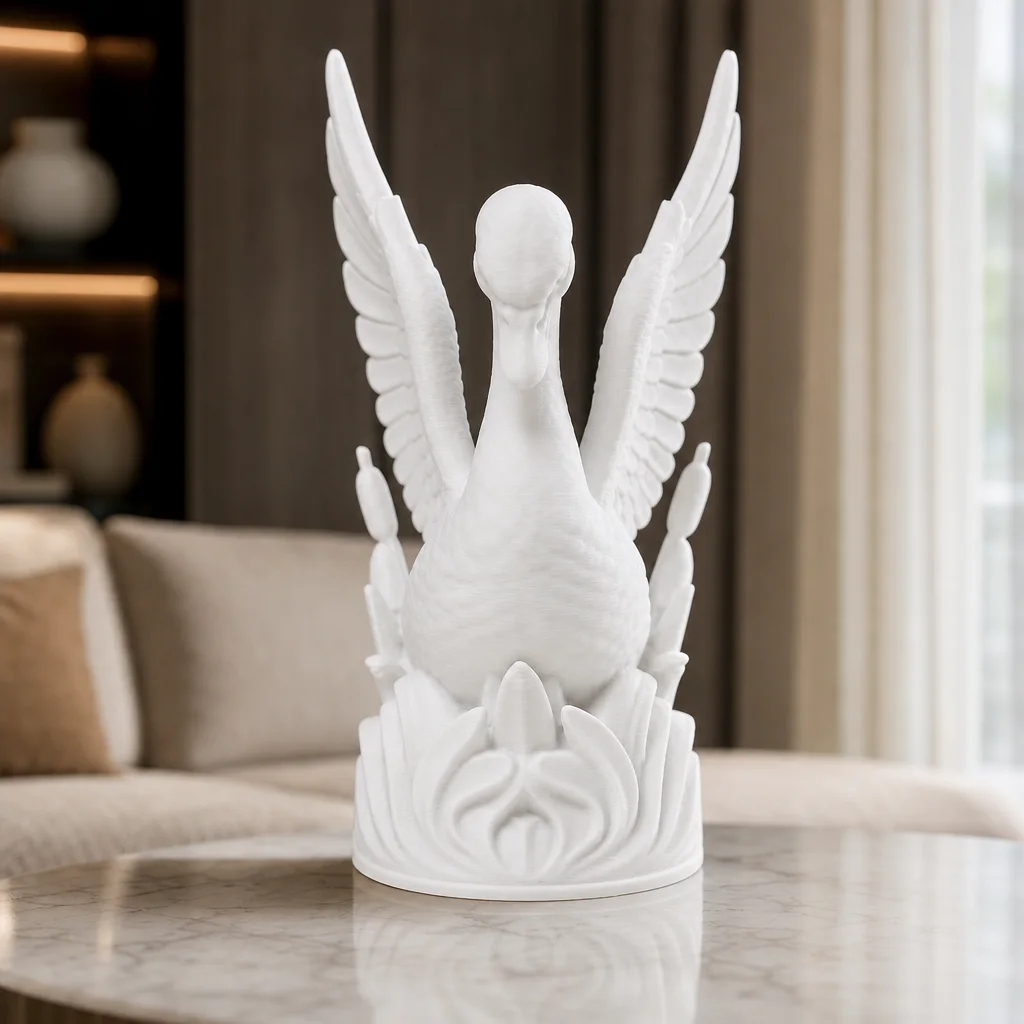 Detalle de Escultura Cisne 15 cm