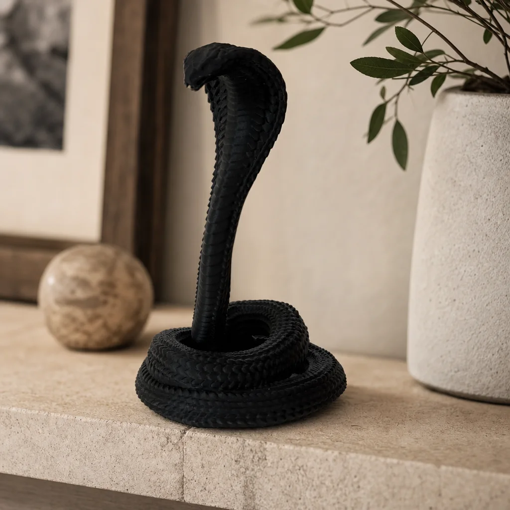 Escultura Cobra 20 cm - Ariz Creativo