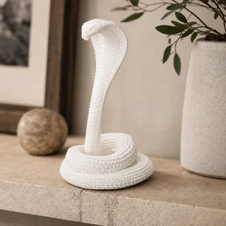 Escultura Cobra 20 cm - Ariz Creativo