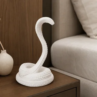 Escultura Cobra 20 cm - Ariz Creativo