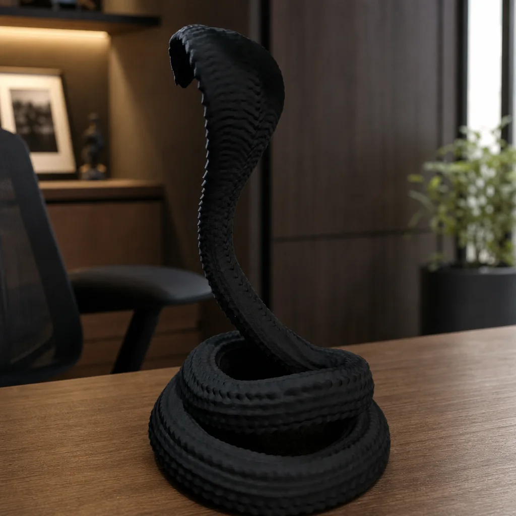 Detalle de Escultura Cobra 20 cm