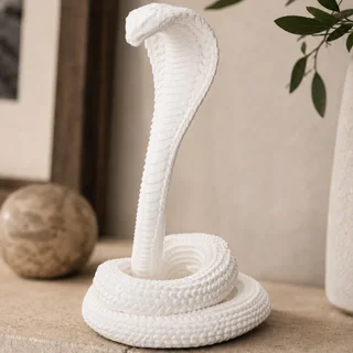 Escultura Cobra 20 cm - Ariz Creativo