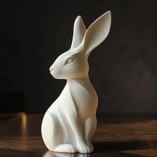 Escultura Conejo 20 cm - Ariz Creativo