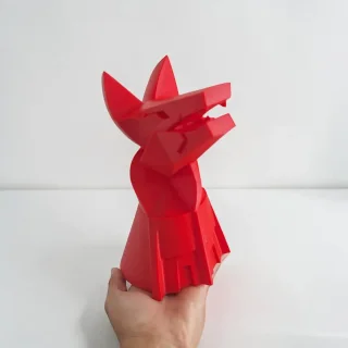 Escultura Coyote de Nezahualcóyotl - Ariz Creativo