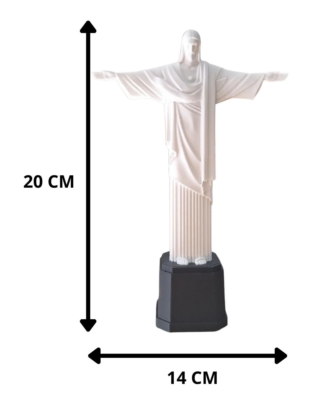 Escultura Cristo Redentor 20 cm - Ariz Creativo