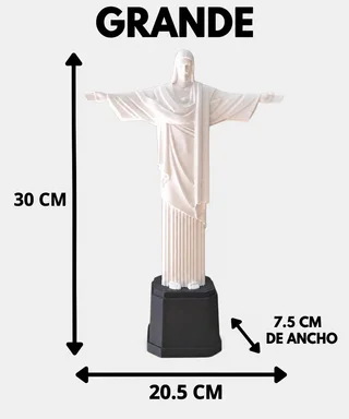 Escultura Cristo Redentor 20 cm - Ariz Creativo