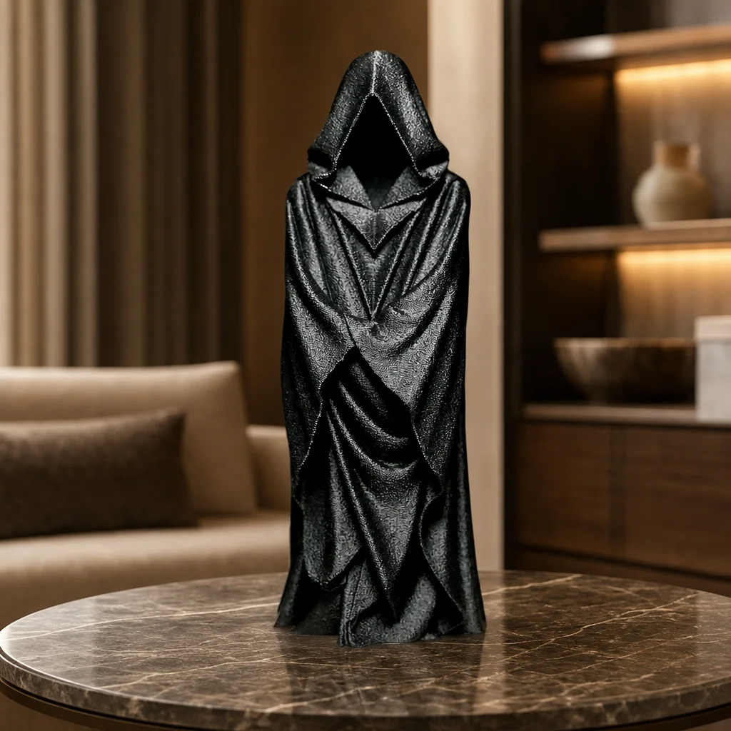 Escultura Cultista Encapuchado 15 cm - Ariz Creativo