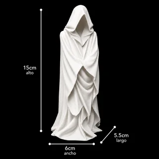 Escultura Cultista Encapuchado 15 cm - Ariz Creativo