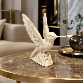 Escultura de Colibrí