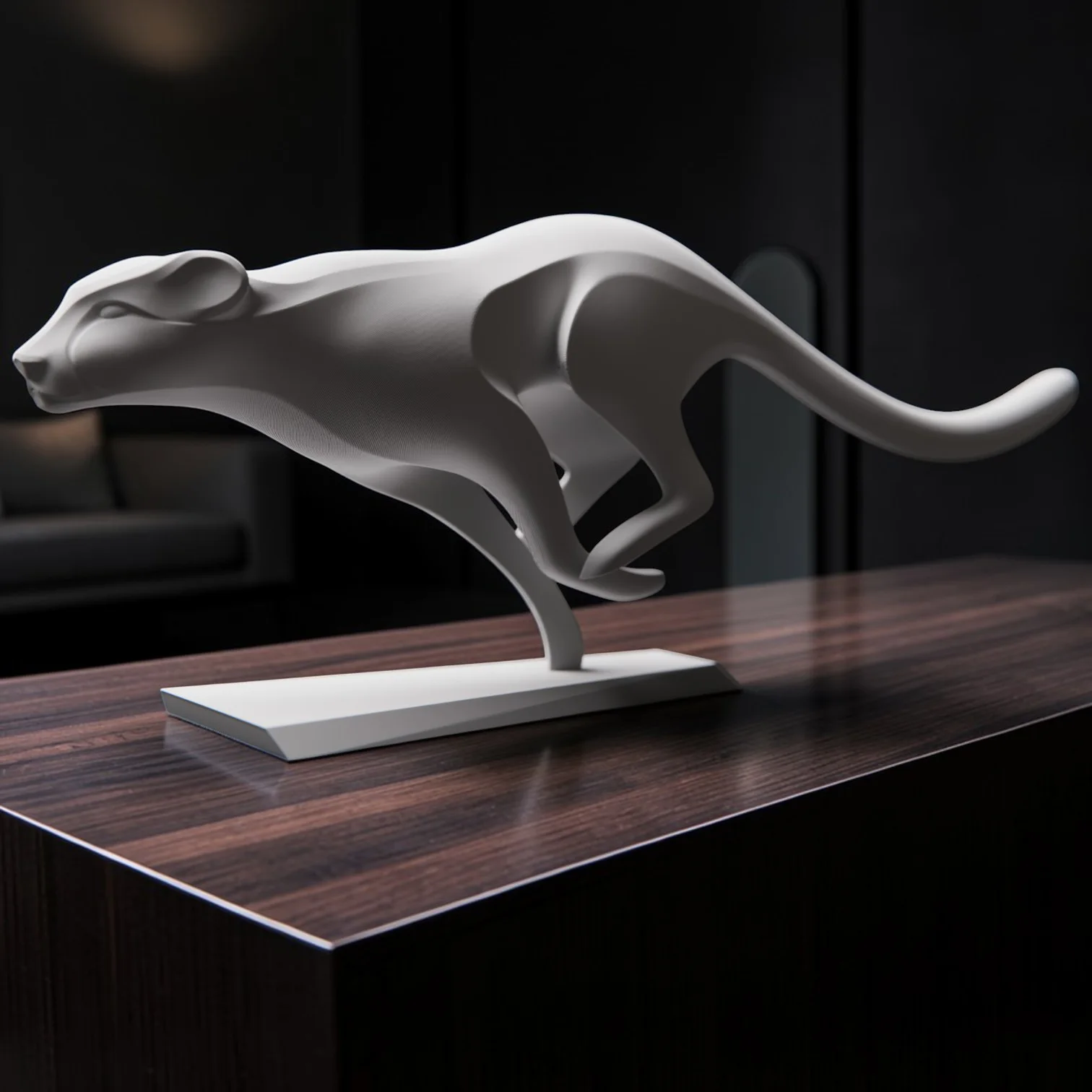 Escultura de Leopardo - Ariz Creativo