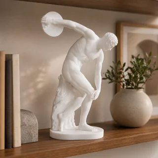 Escultura Discóbolo 20 cm - Ariz Creativo