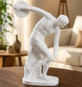 Escultura Discóbolo 20 cm - Ariz Creativo
