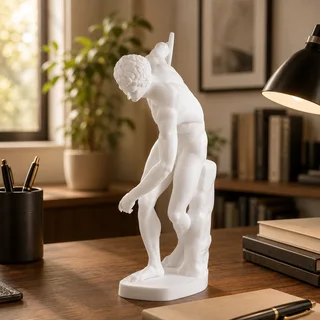 Escultura Discóbolo 20 cm - Ariz Creativo